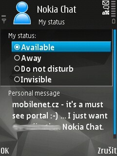 Nokia Chat: konverzujte o sto šest