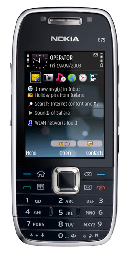 Nokia E75: manažer s výsuvnou QWERTY