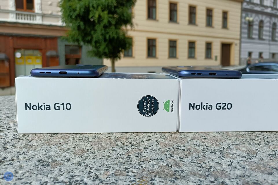 Nokia G10 a Nokia G20