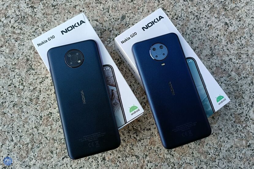 Nokia G10 a Nokia G20