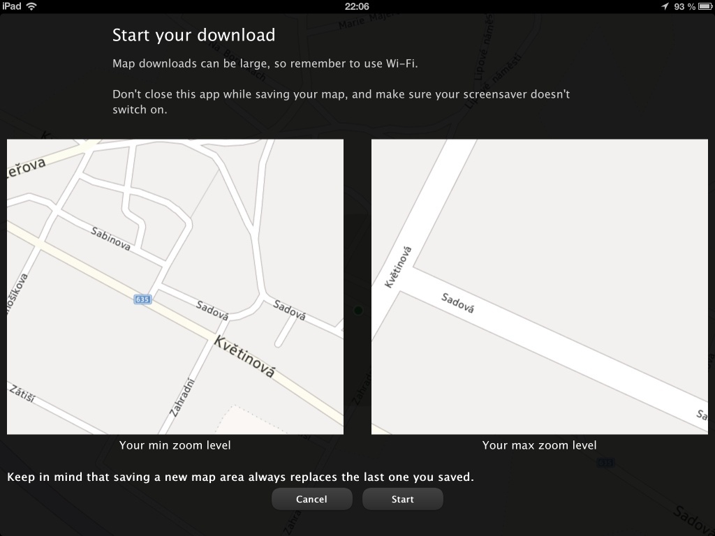 Nokia HERE Maps pro iOS