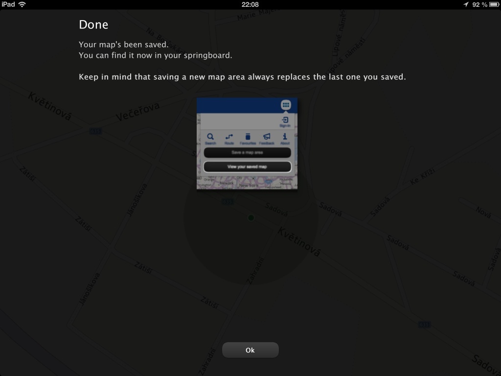 Nokia HERE Maps pro iOS