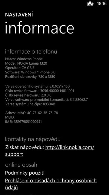 Nokia Lumia 1320