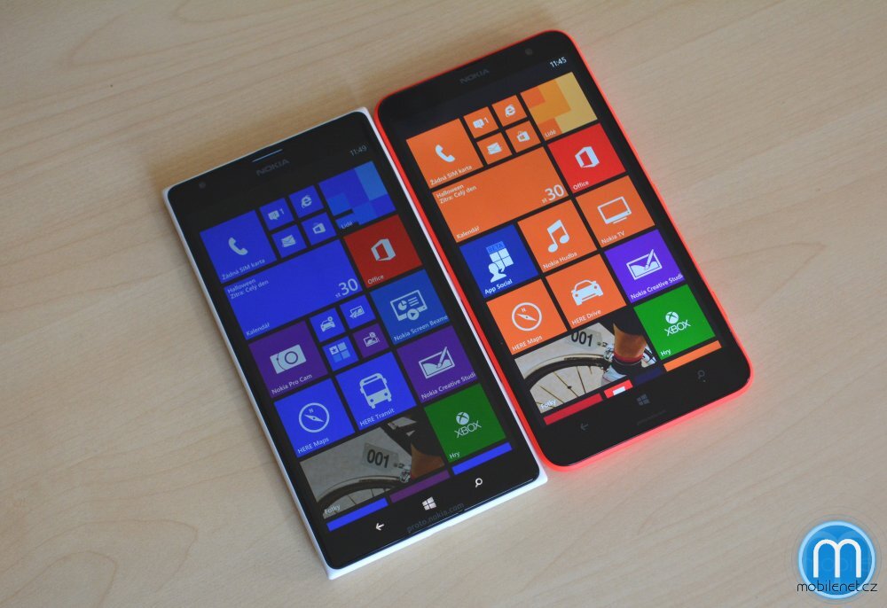 Nokia Lumia 1520 a Lumia 1320