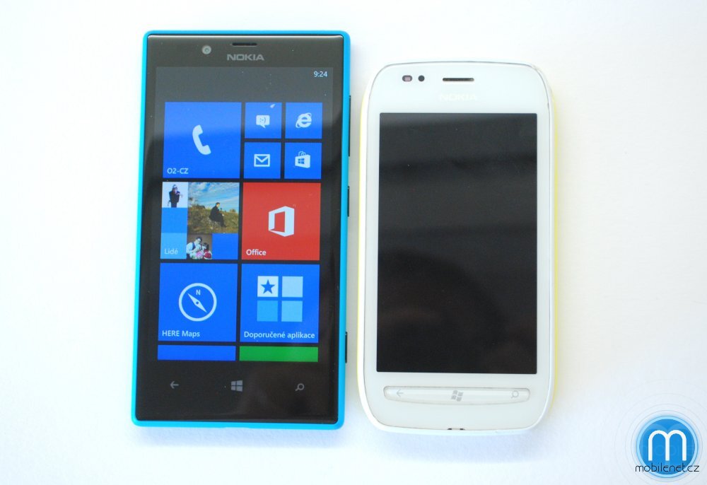 Nokia Lumia 720 a Lumia 710