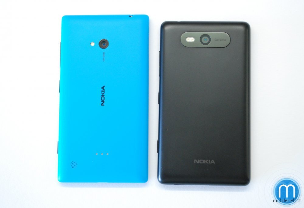 Nokia Lumia 720 a Lumia 820