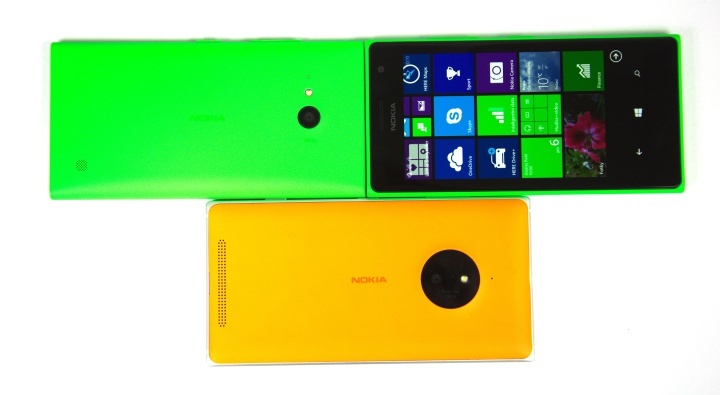 Nokia Lumia 830 a Lumia 735
