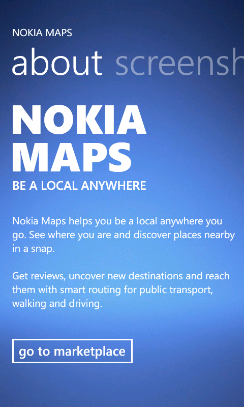 Nokia Maps