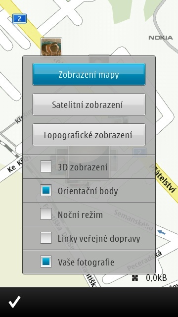 Nokia Mapy 2.0 pro Nokia Belle