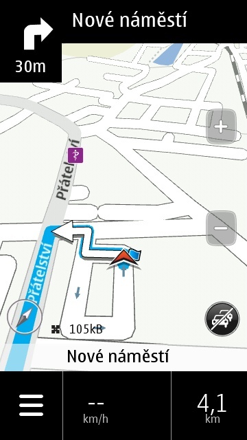 Nokia Mapy 2.0 pro Nokia Belle