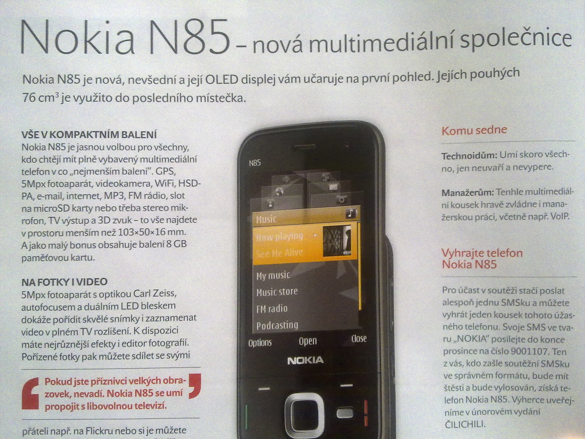 Nokia N85