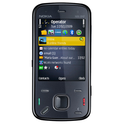 Nokia N86 8MP: fotograf s 8 Mpx a OLED displejem