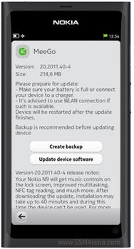 Nokia N9  update