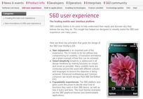 Nokia: nové informace o dotykovém ovládání v Series 60