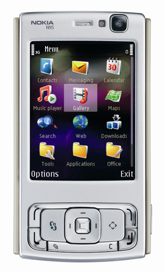 Nokia právě představila nové telefony (N95, N75, N91 8GB)