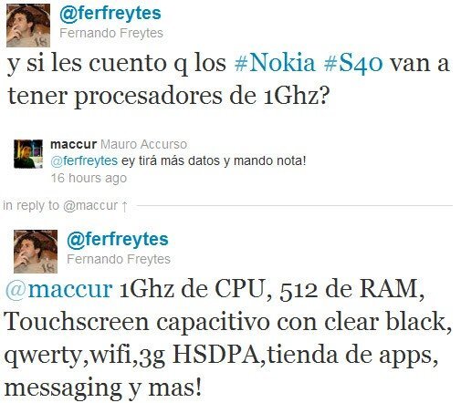 Nokia S40 s 1 GHz procesorem