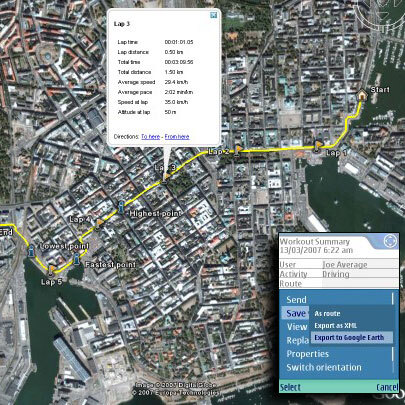 Nokia Sports Tracker
