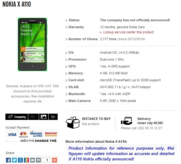 Nokia X