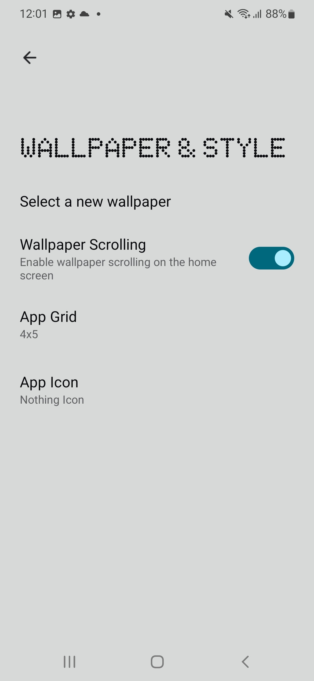 Nothing Launcher