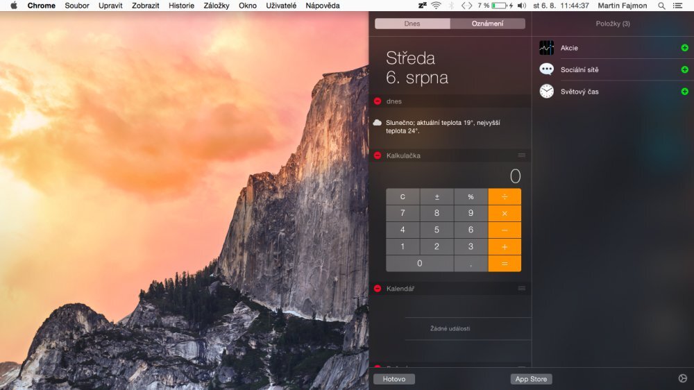 Notifikační centrum