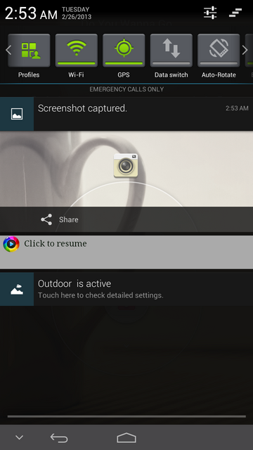 Notifikační lišta (MWC)