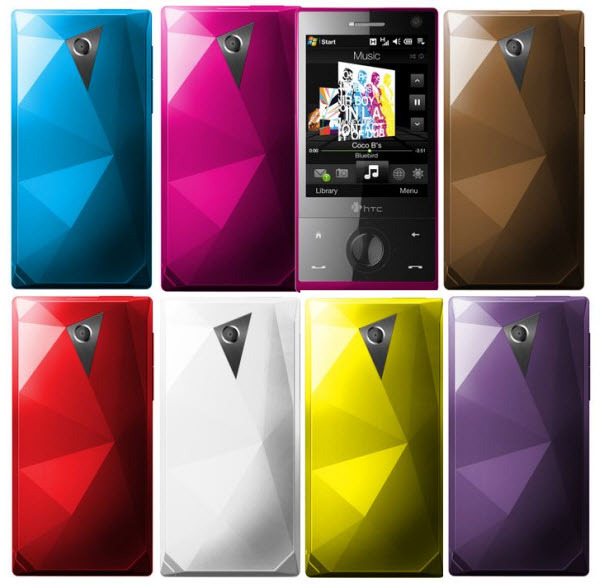 Nové barvy HTC Touch Diamond: je libo růžový nebo žlutý?