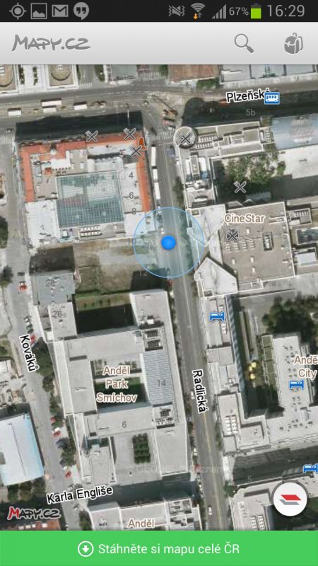 Nové Mapy.cz - betaverze