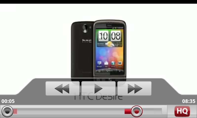 Nové tlačítko HQ v Youtube přehrávači