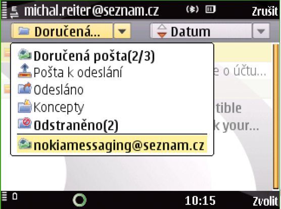 Nový Nokia Messaging: email opravdu pro všechny