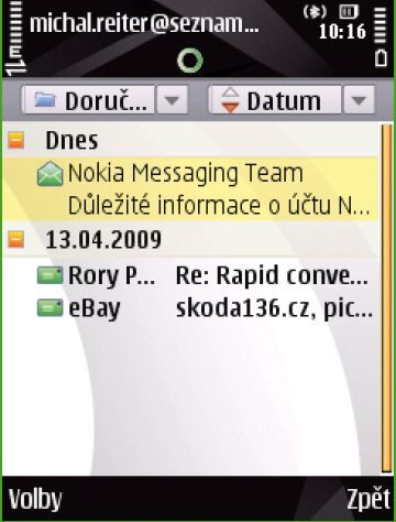 Nový Nokia Messaging: email opravdu pro všechny