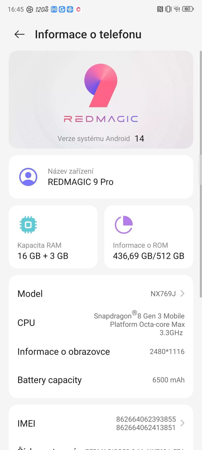 Nubia Redmagic 9 Pro