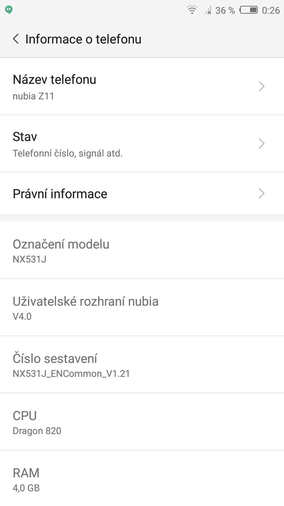 Nubia Z11