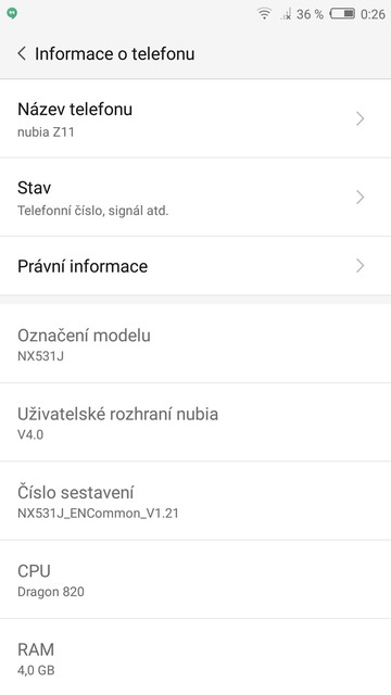 Nubia Z11