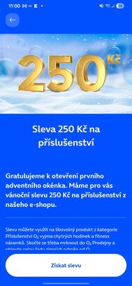 O2 adventní kalendář