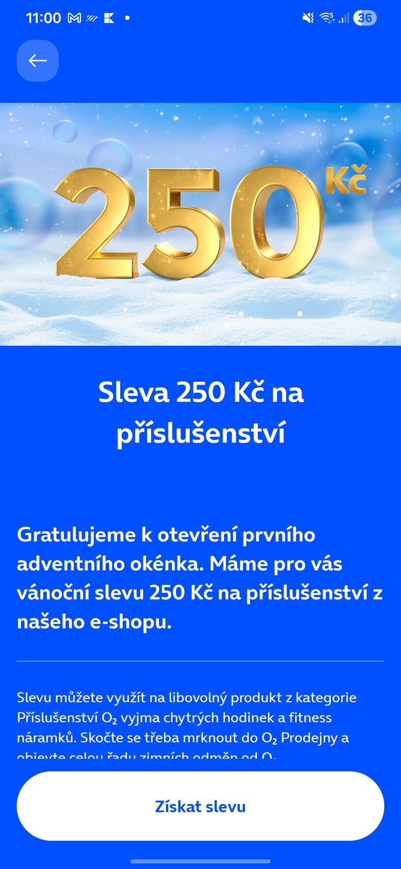 O2 adventní kalendář