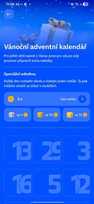 O2 adventní kalendář