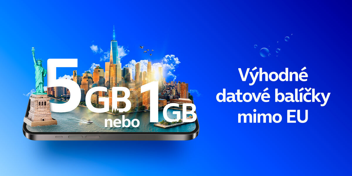 O2 datové balíčky TOP Svět Extra