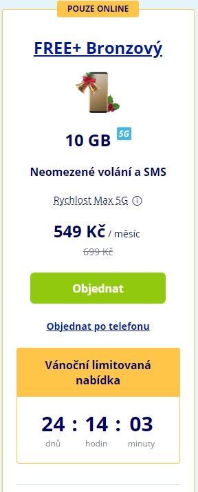 O2 FREE+ Bronozvý