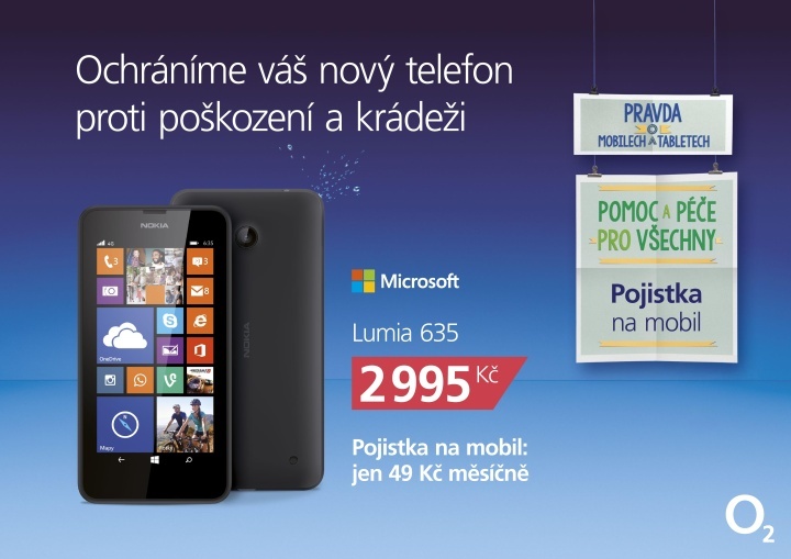O2 Pojistka na mobil
