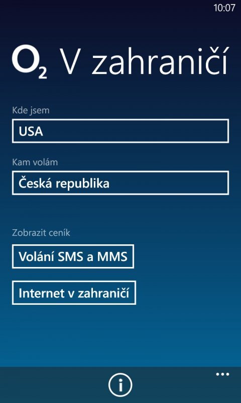 O2 v zahraničí