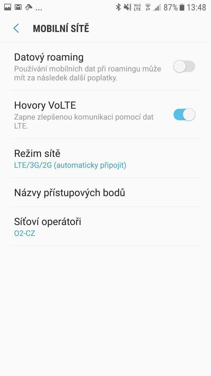 O2 VoLTE