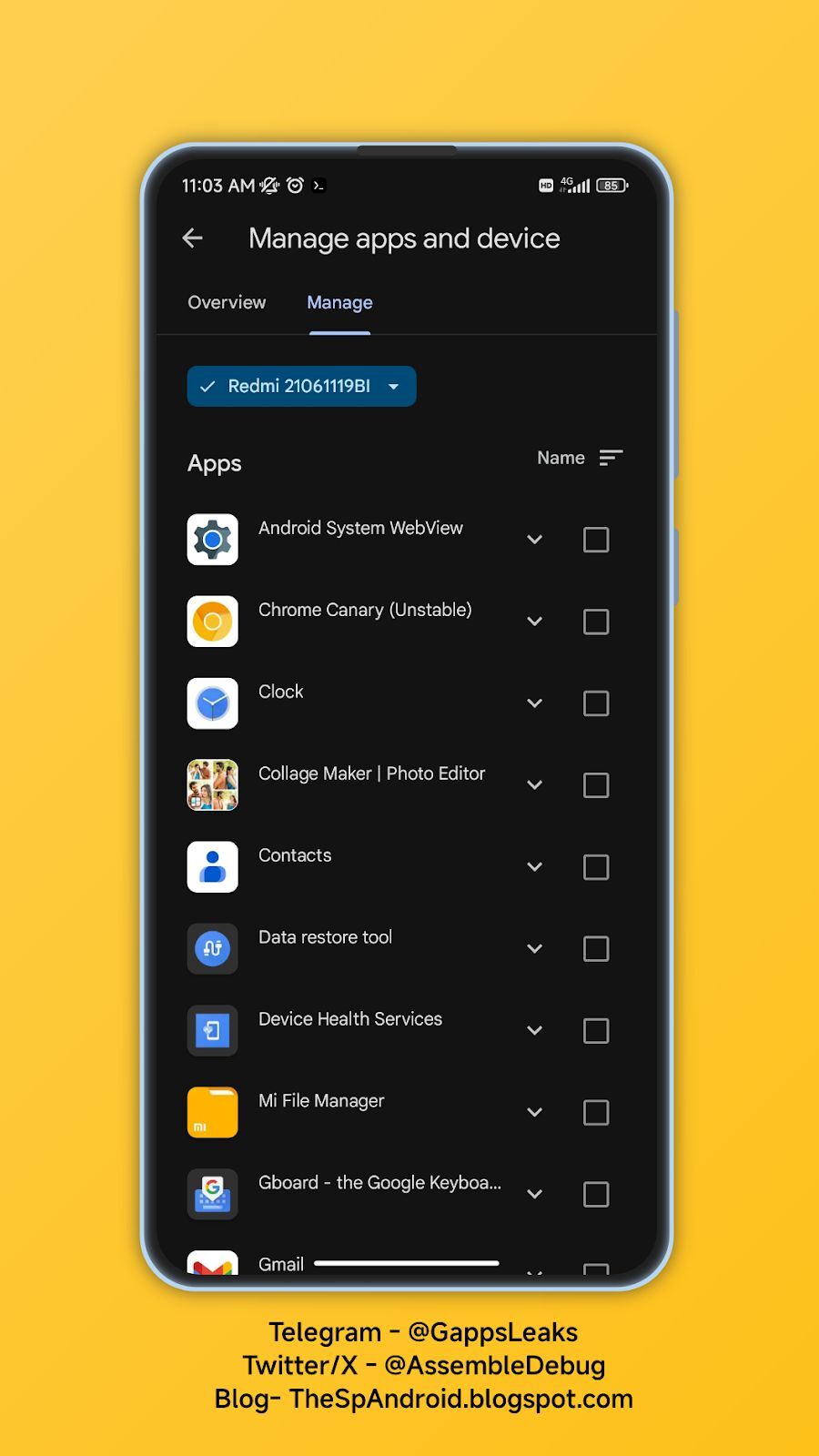 Obchod Play od Googlu