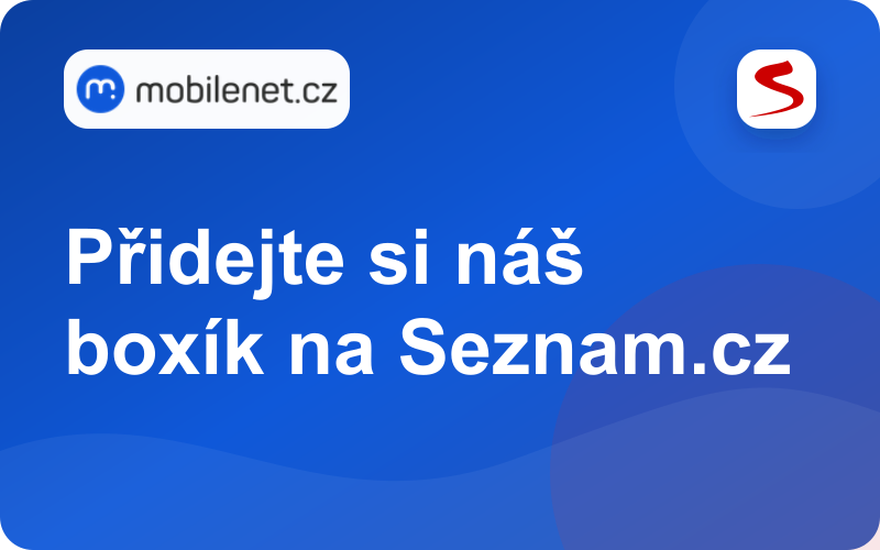 Přidejte si boxík mobilenet.cz na Seznam.cz