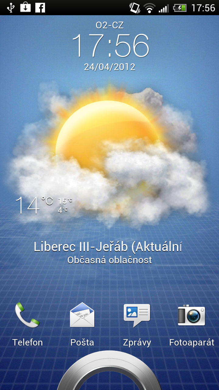 Odemykací obrazovka