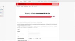 Odpočet Vodafonu před představením flat tarifu