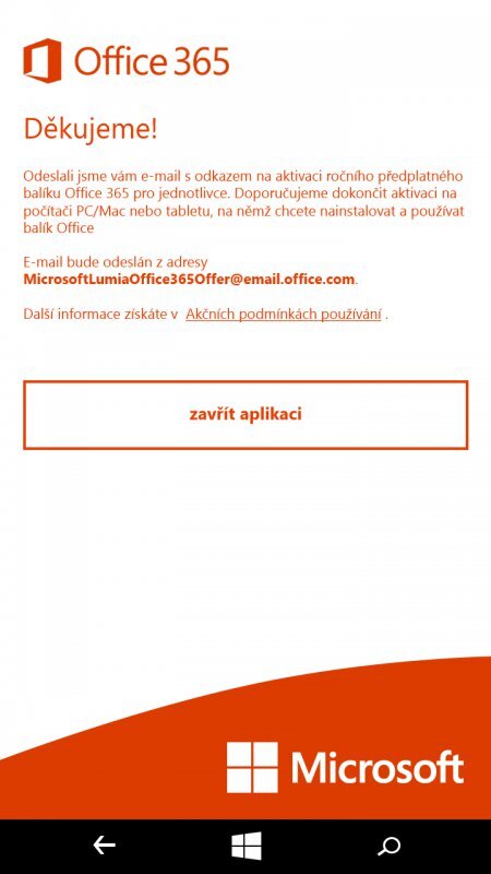 Office 365 Dárek