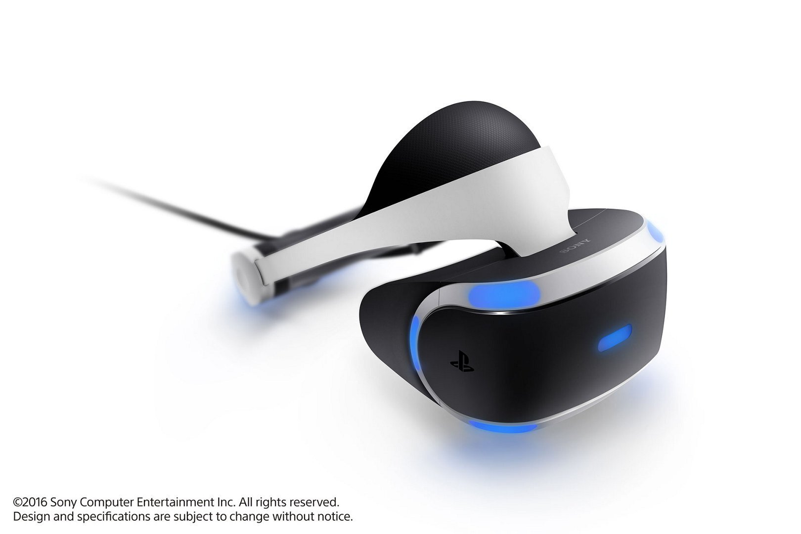 Oficiální render PlayStation VR