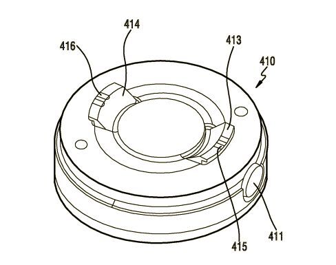 Ohebný Samsung patent