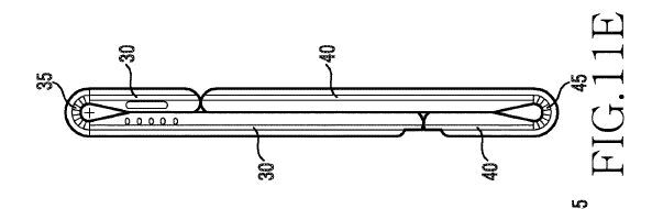 Ohebný Samsung patent