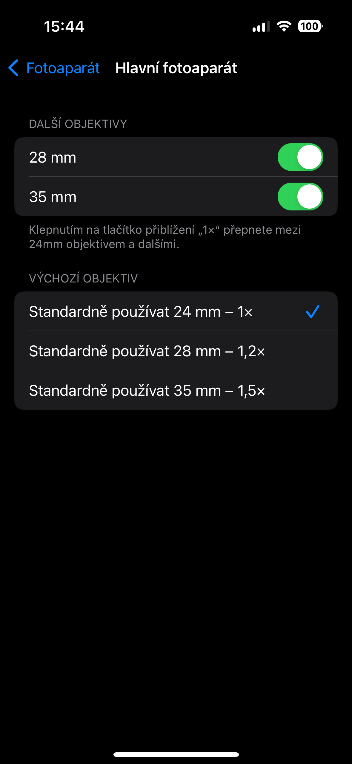 ohnisková vzdálenost mobilenet.cz radí